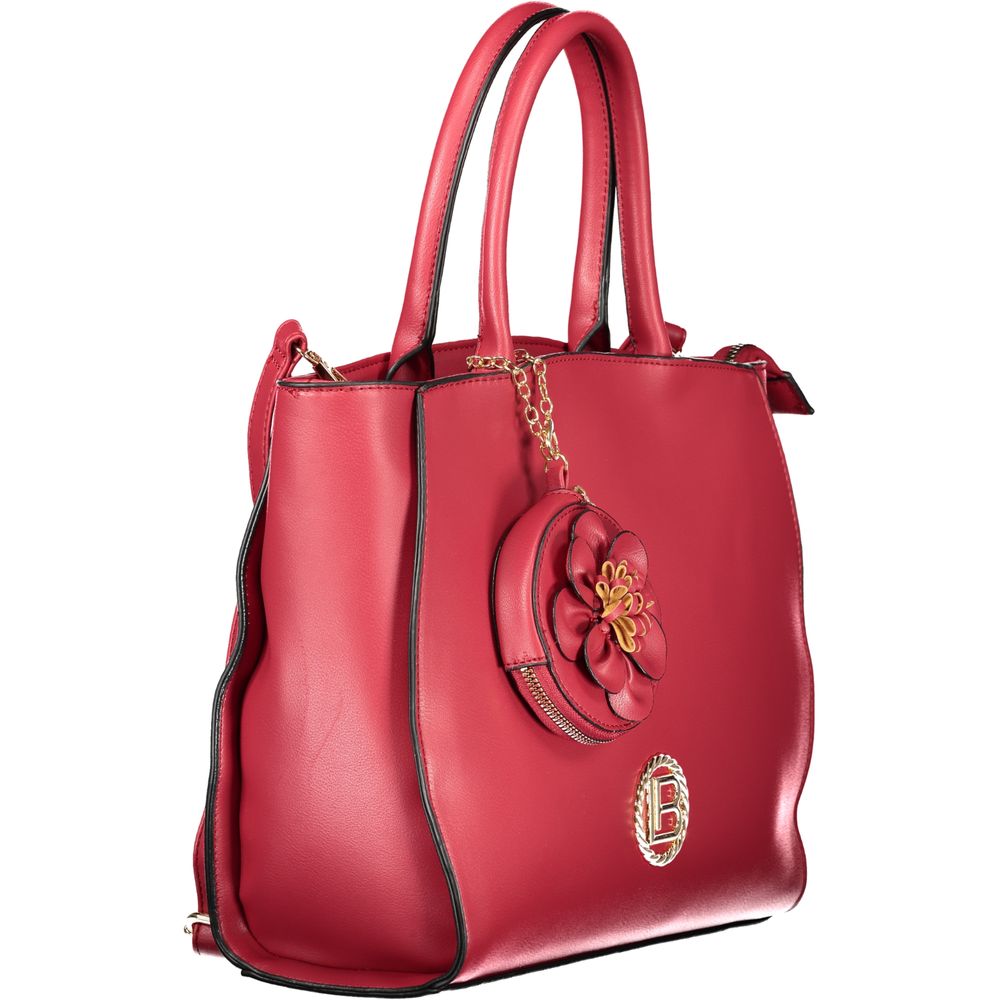 Laura Biagiotti Red PVC Women Handbag | Regal Royce