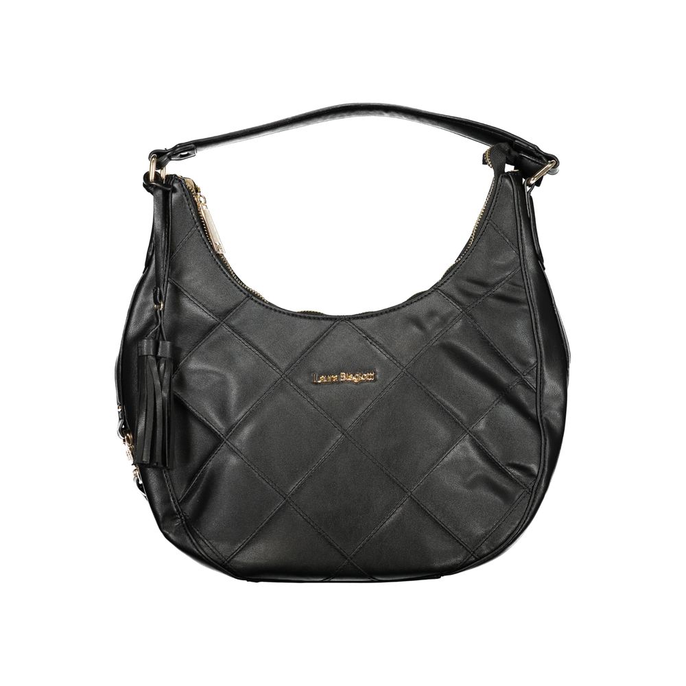 Laura Biagiotti Black PVC Women Handbag | Regal Royce