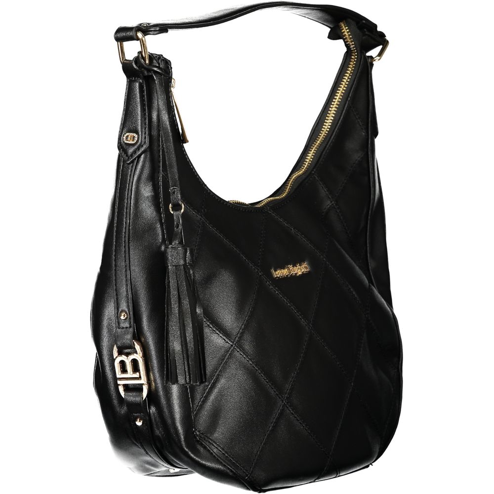 Laura Biagiotti Black PVC Women Handbag | Regal Royce