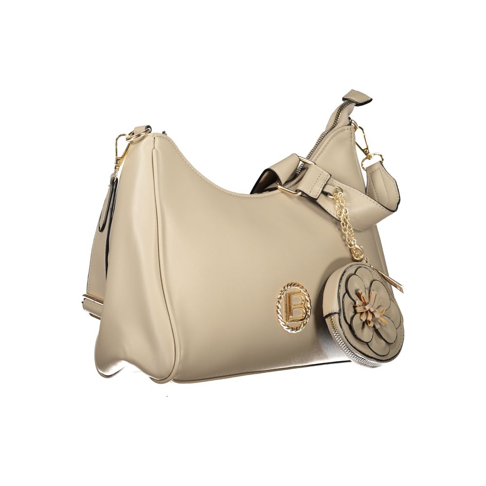 Laura Biagiotti Beige PVC Women Handbag | Regal Royce