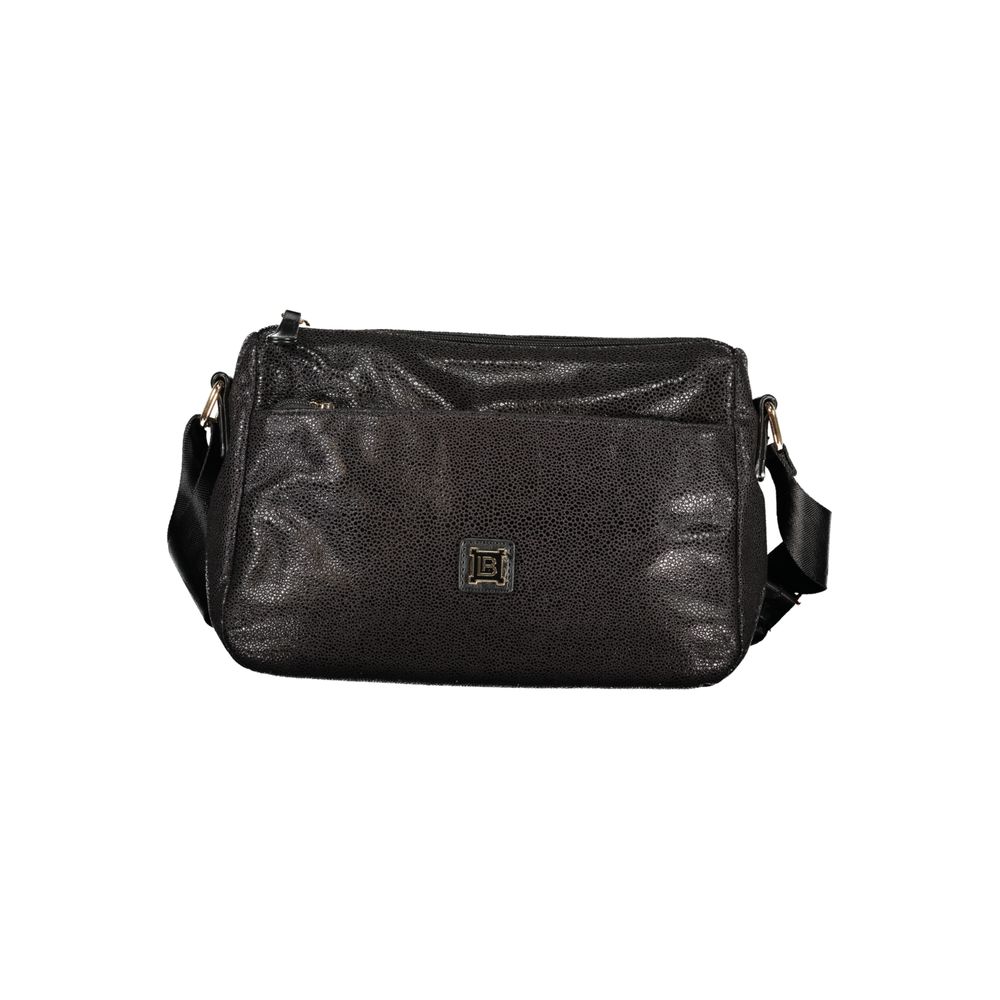 Laura Biagiotti Black Polyester Women's Handbag | Regal Royce