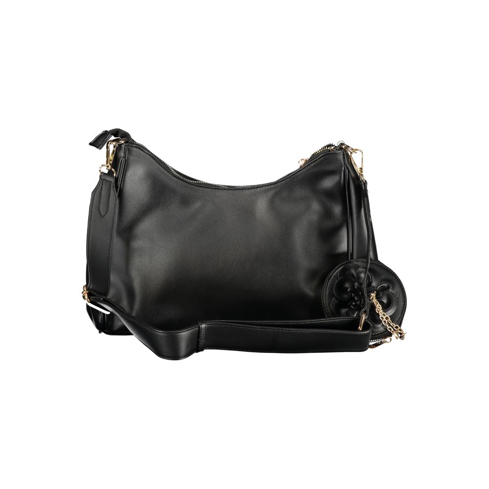 Laura Biagiotti Nero PVC Women Handbag | Regal Royce