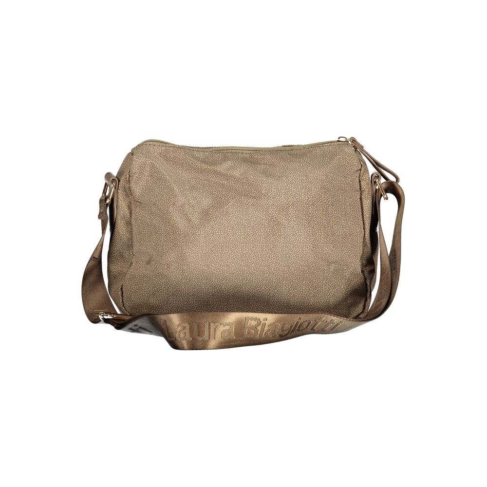 Laura Biagiotti Beige Polyester Women Handbag | Regal Royce