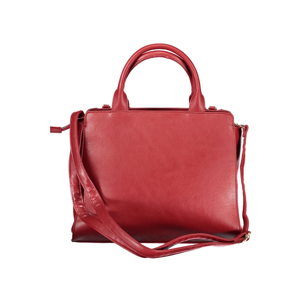 Laura Biagiotti Red PVC Women Handbag | Regal Royce