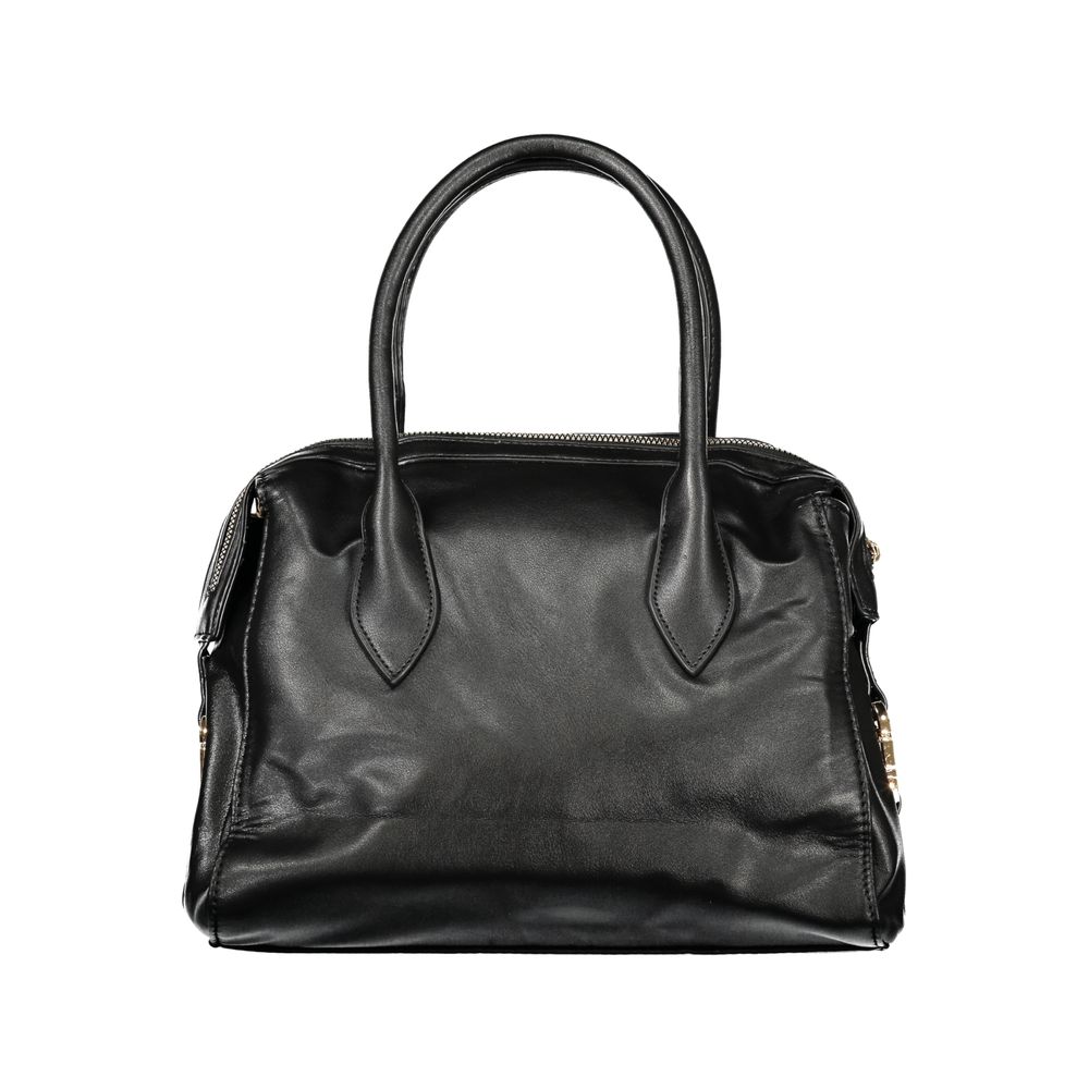 Laura Biagiotti Black PVC Women Handbag | Regal Royce