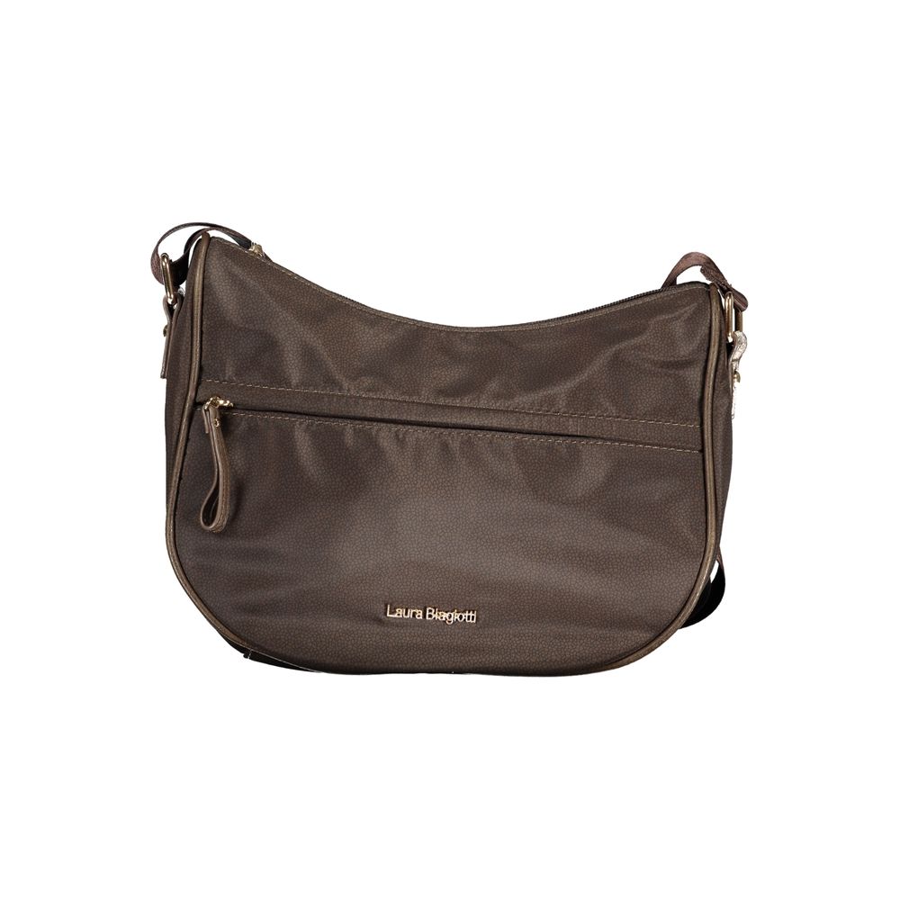 Laura Biagiotti Marrone Polyester Women Handbag | Regal Royce