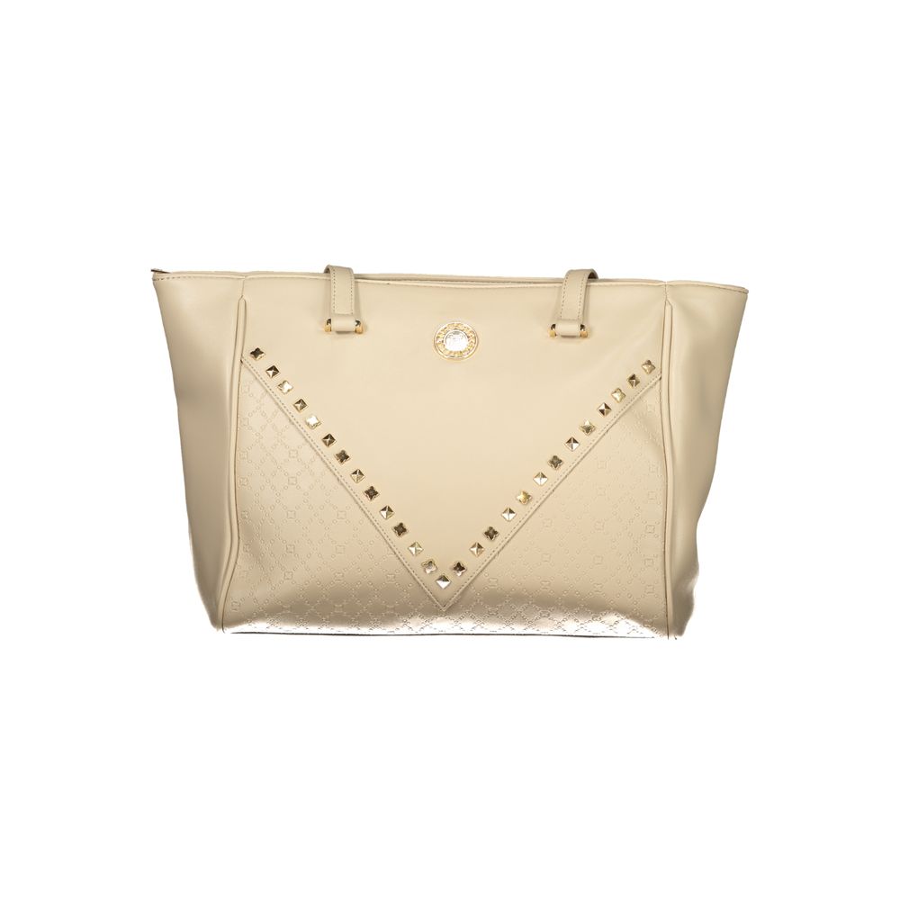 Laura Biagiotti Beige PVC Women Handbag | Regal Royce