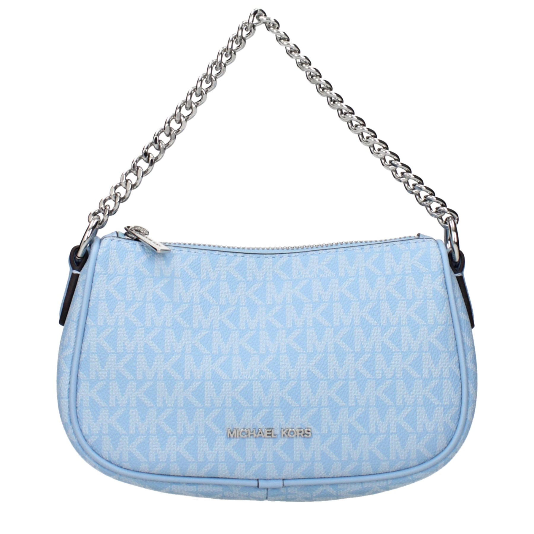 Michael Kors Light Blue Fabric Handbag | Regal Royce