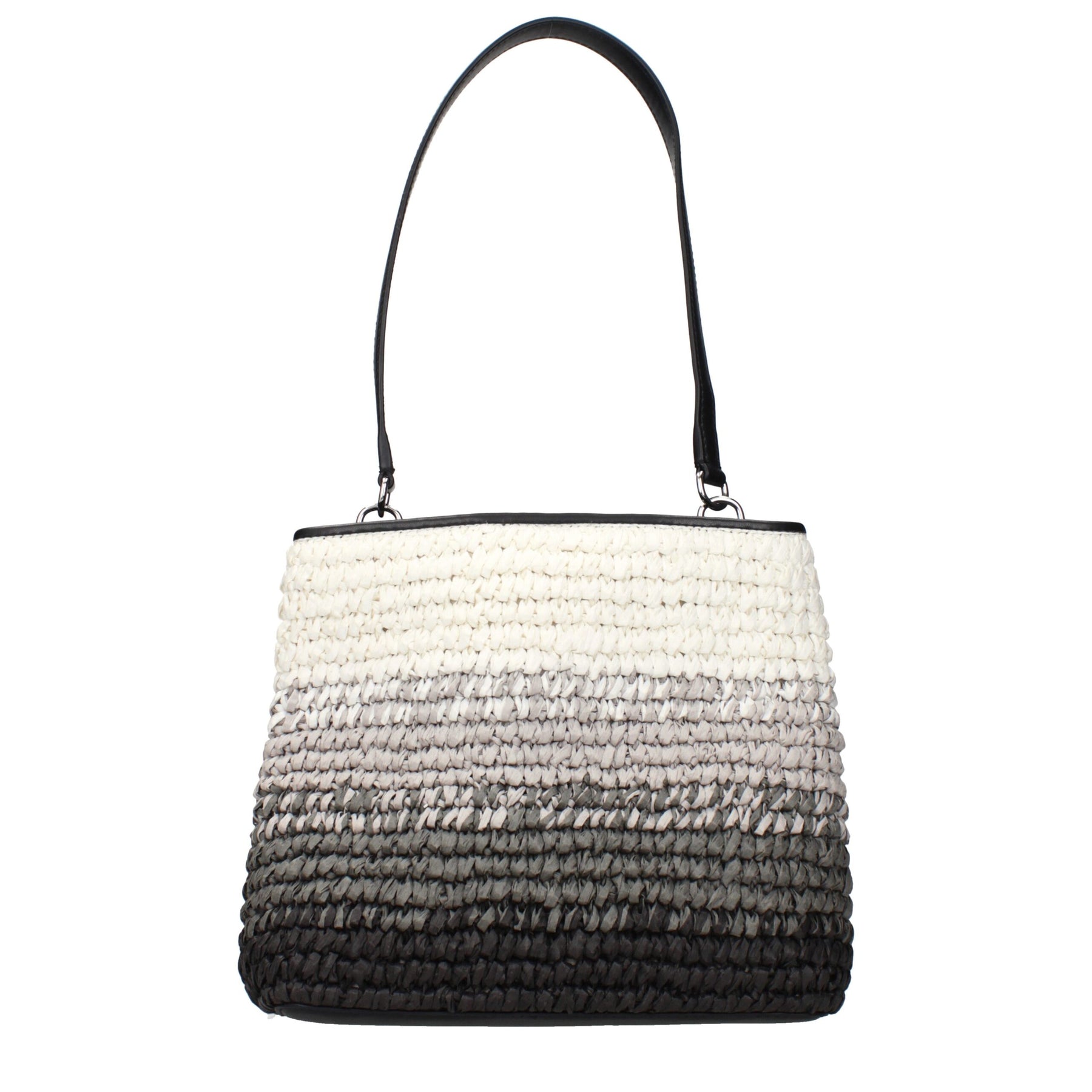 Michael Kors Black Raffia Shoulder Bag | Regal Royce