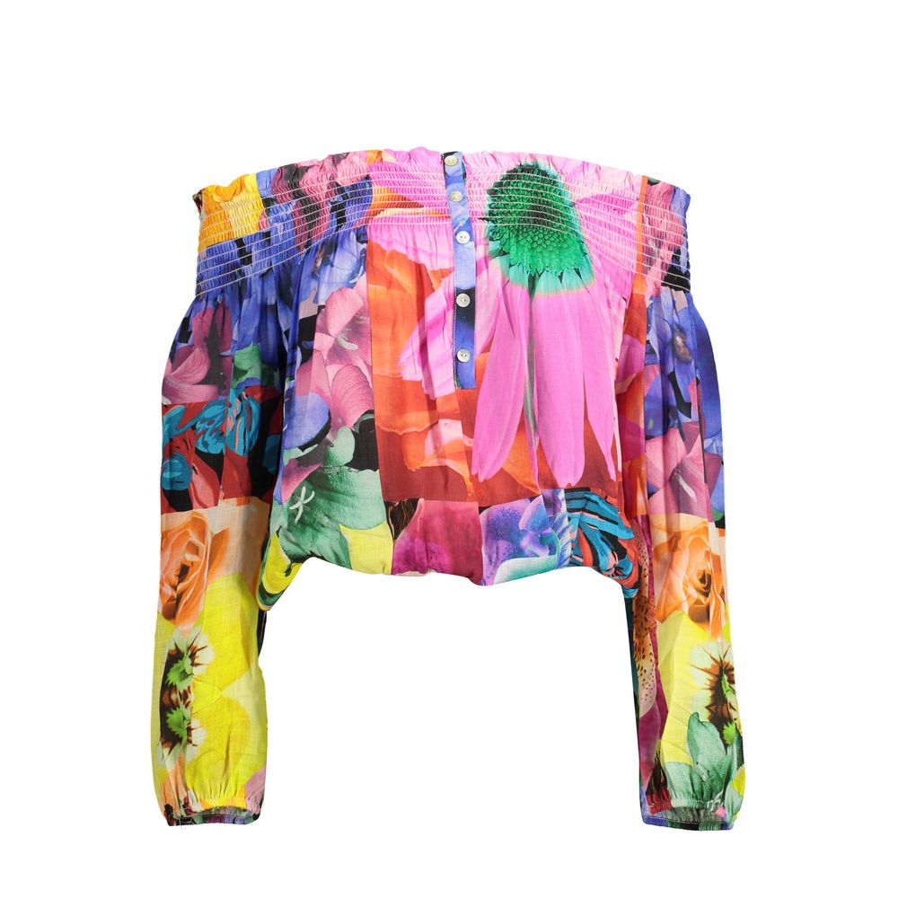 Desigual Rosa Viscosa Women T-Shirt | Regal Royce