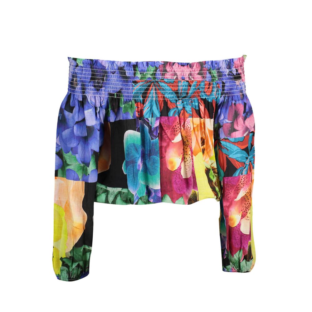 Desigual Rosa Viscosa Women T-Shirt | Regal Royce