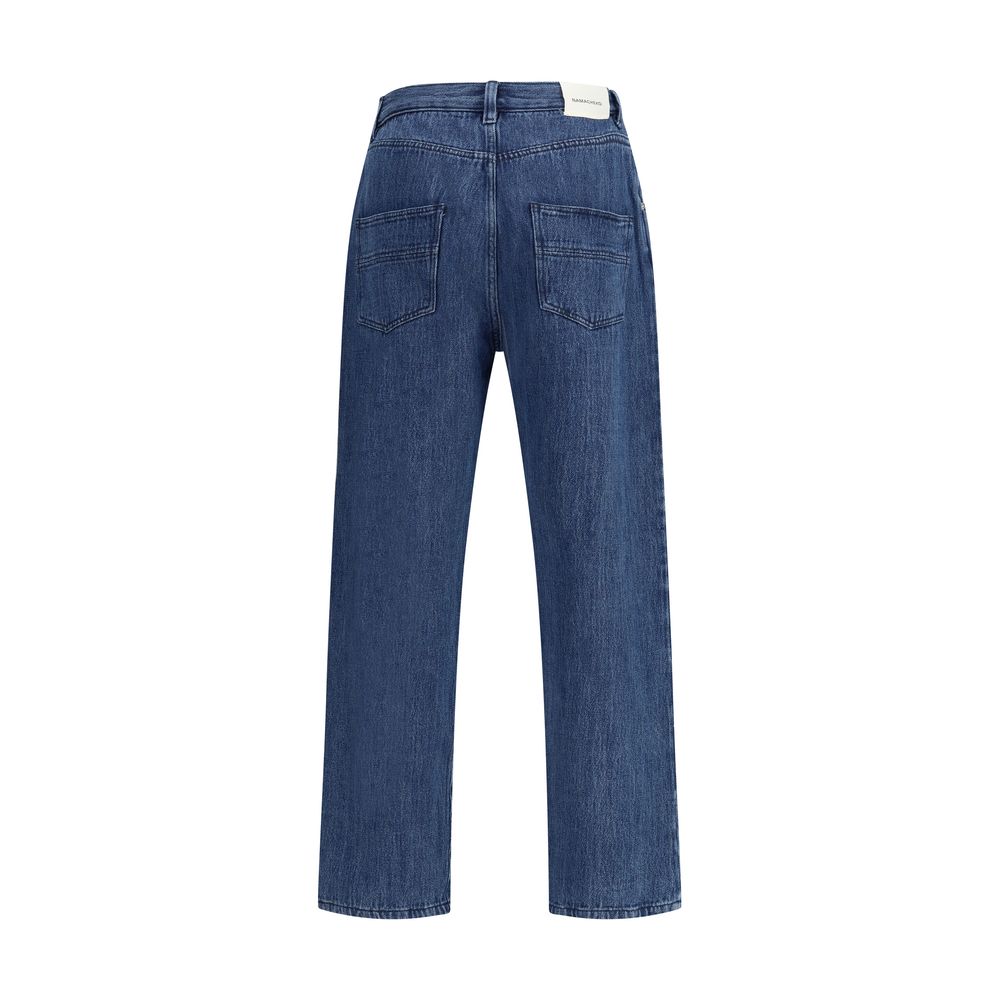 Namacheko Blue Cotton Jeans Denim | Regal Royce