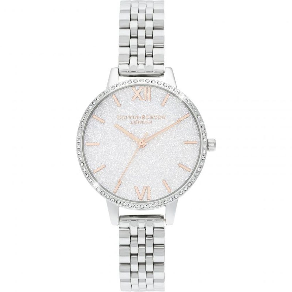 Olivia Burton Silver Stainless Steel Dress Watch | Regal Royce
