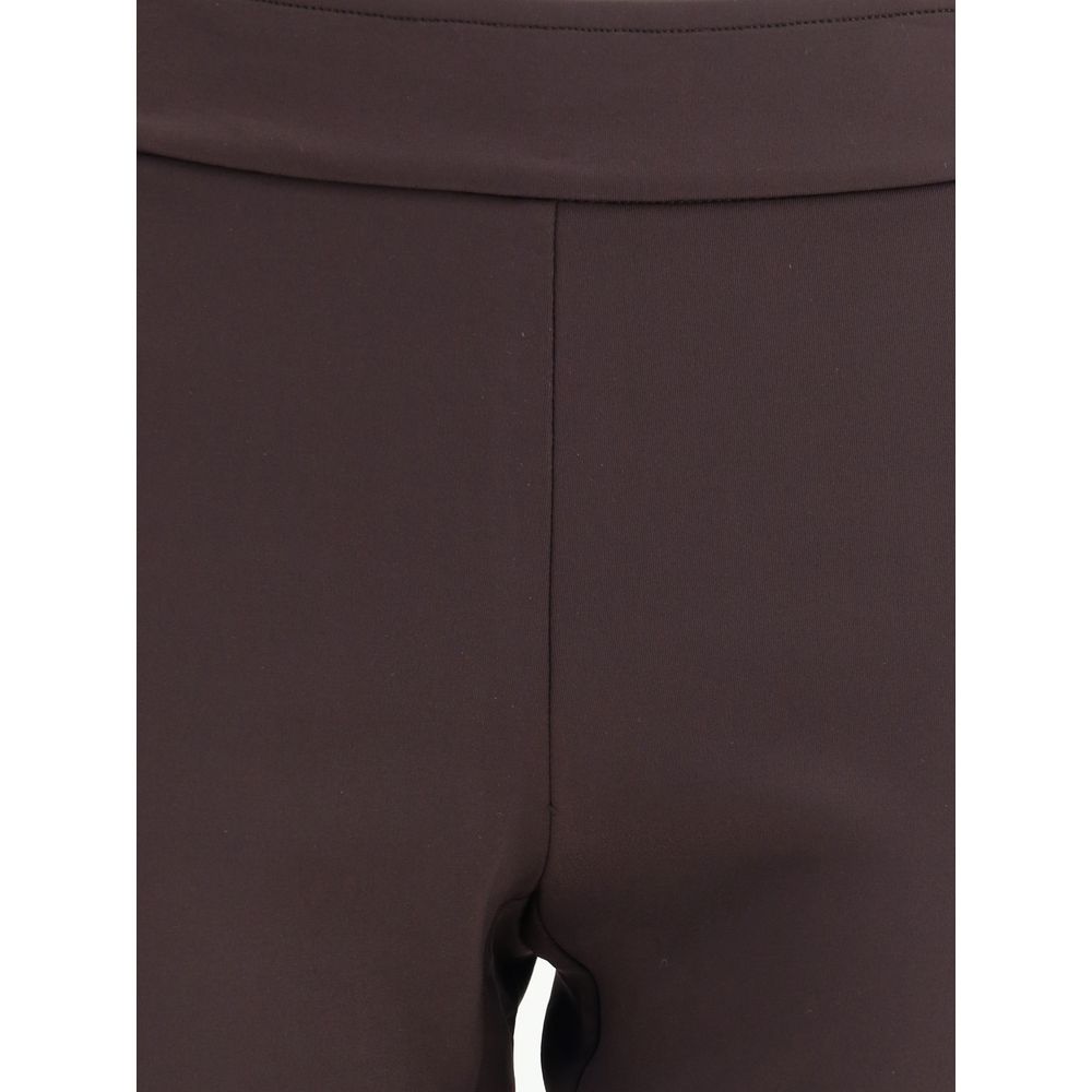 Avenue Montaigne Brown Polyamide Pants