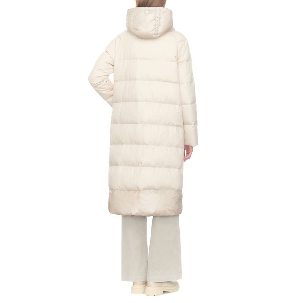 Herno White Cashmere Coat