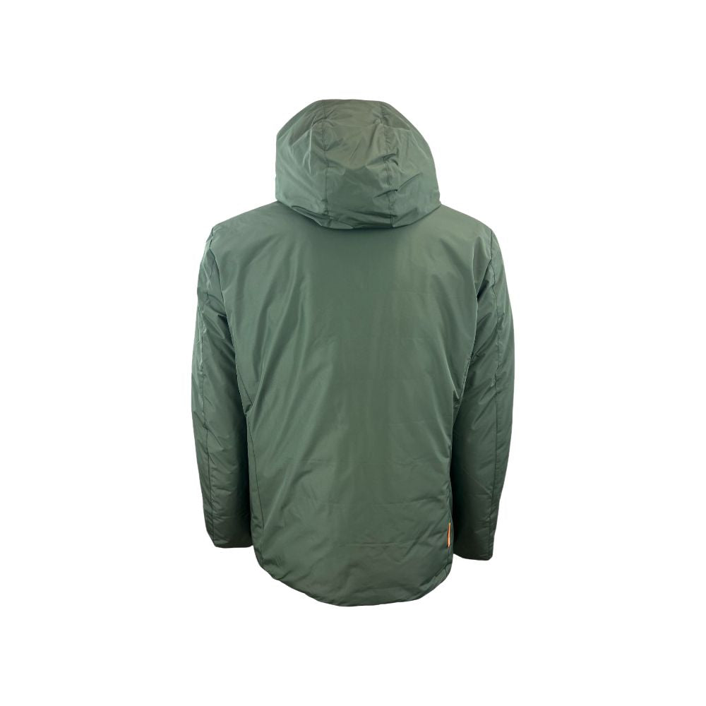 Suns Green Polyester Jackets & Coat