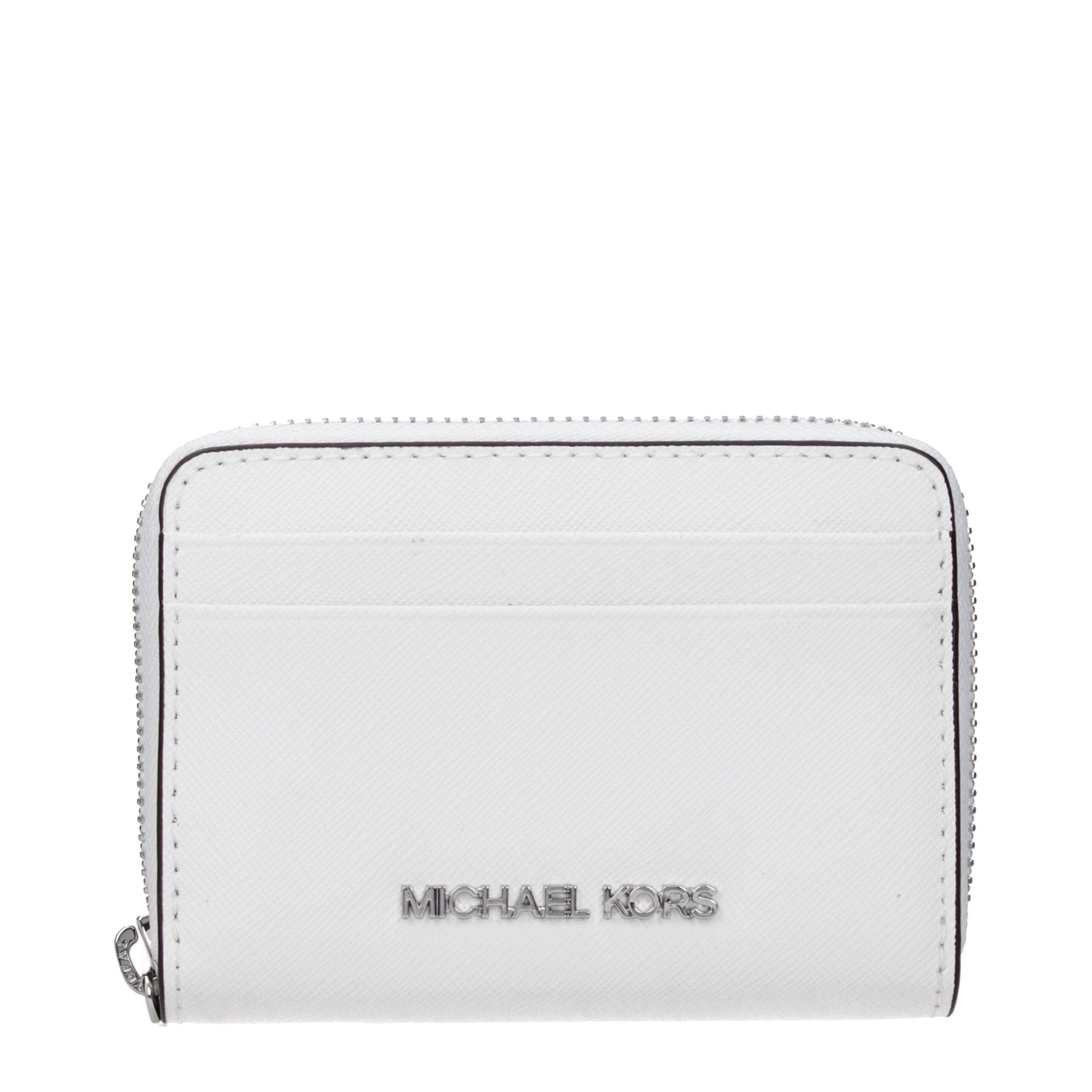 Michael Kors White Leather Cardholder | Regal Royce