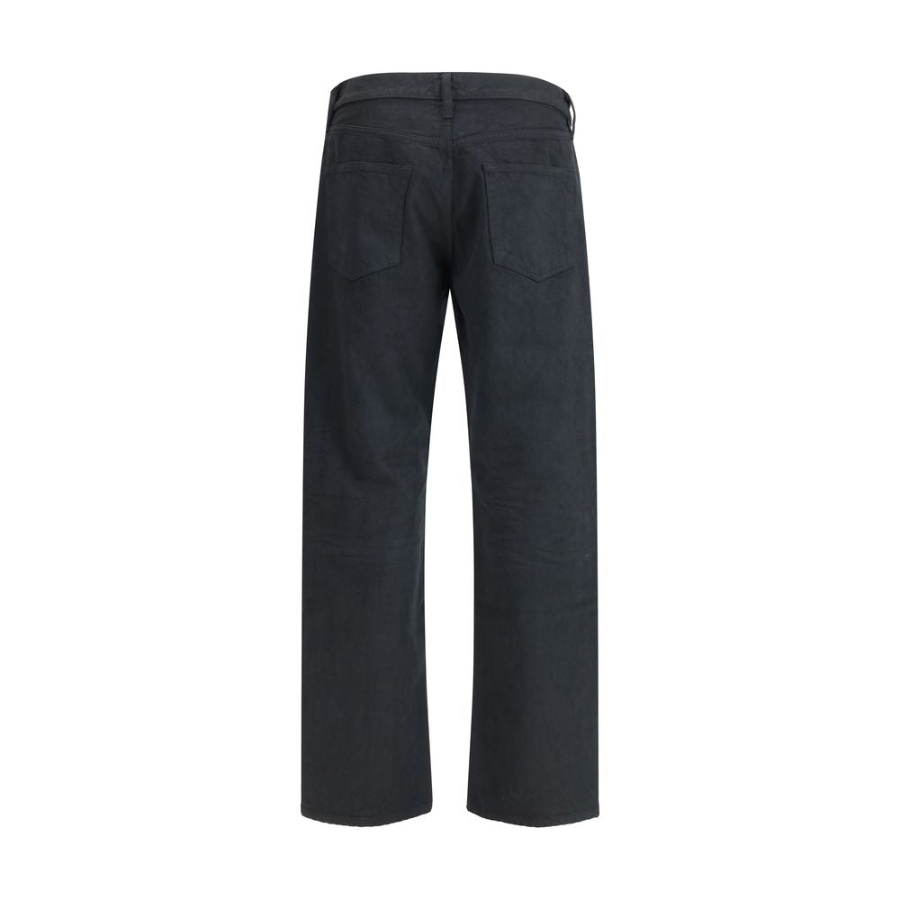 Fear Of God Black Cotton Straight-Leg Jeans | Regal Royce