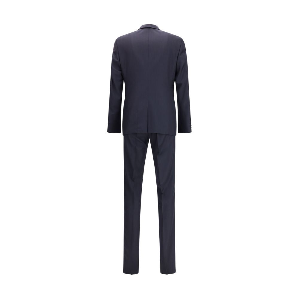 Prada Blue Fleece Wool Two-Piece Suit | Regal Royce