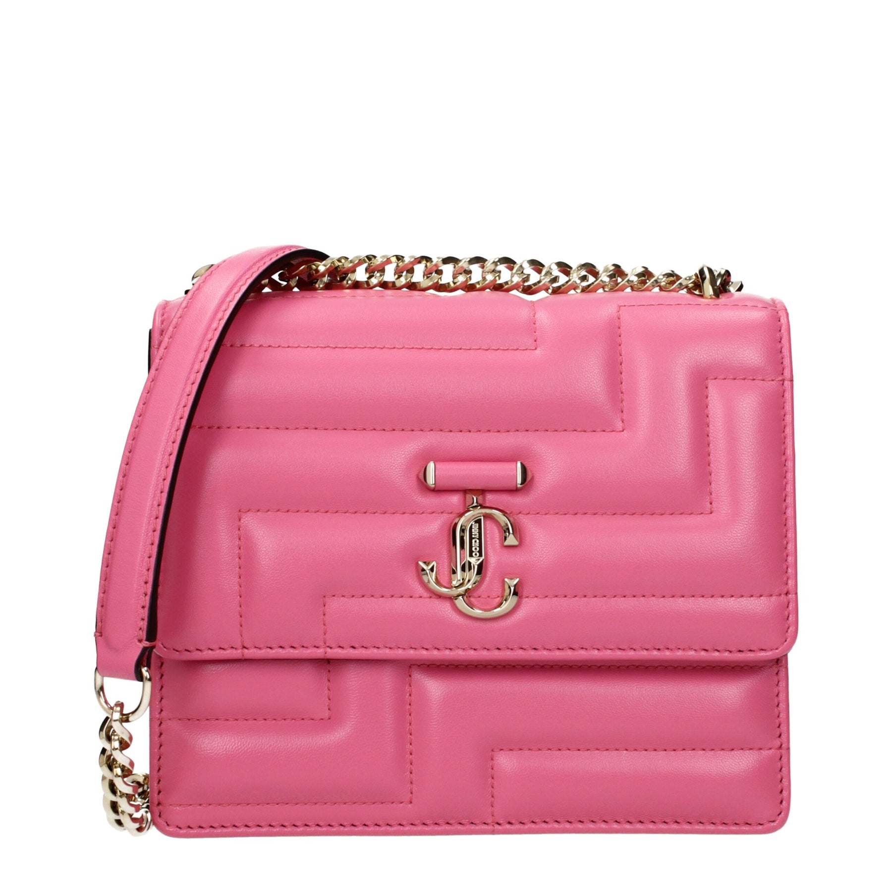 Jimmy Choo Pink Leather Shoulder Bag | Regal Royce