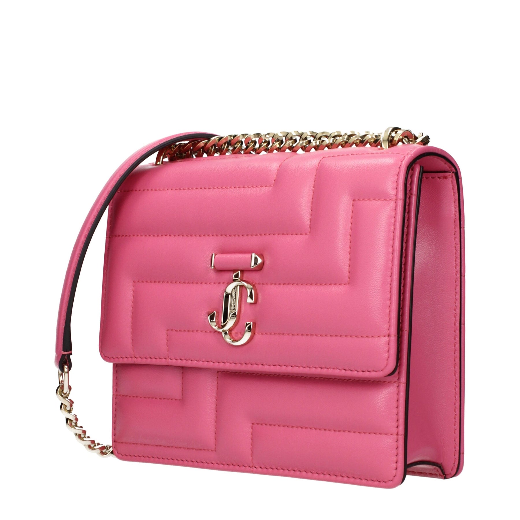 Jimmy Choo Pink Leather Shoulder Bag | Regal Royce