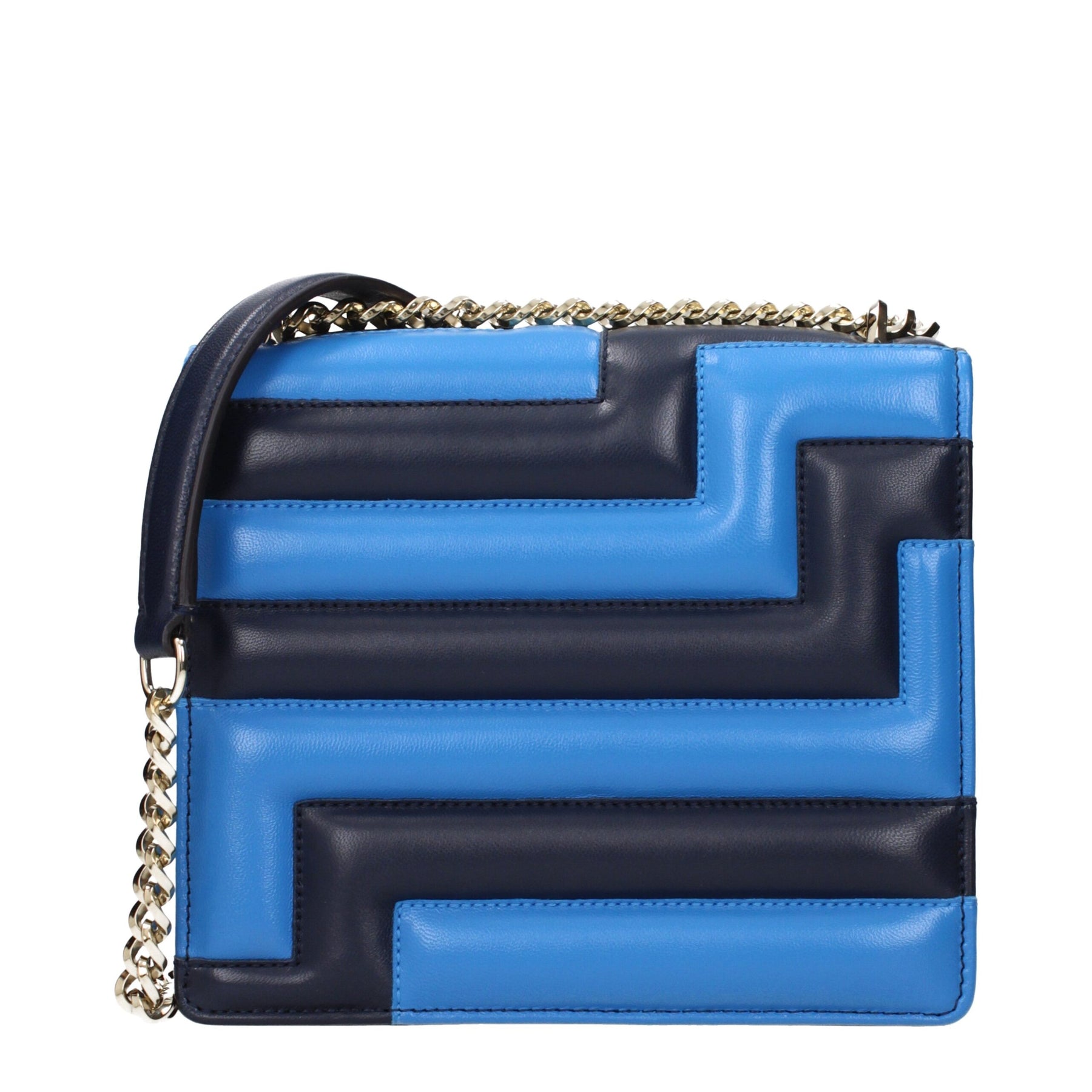 Jimmy Choo Blue Leather Shoulder Bag | Regal Royce
