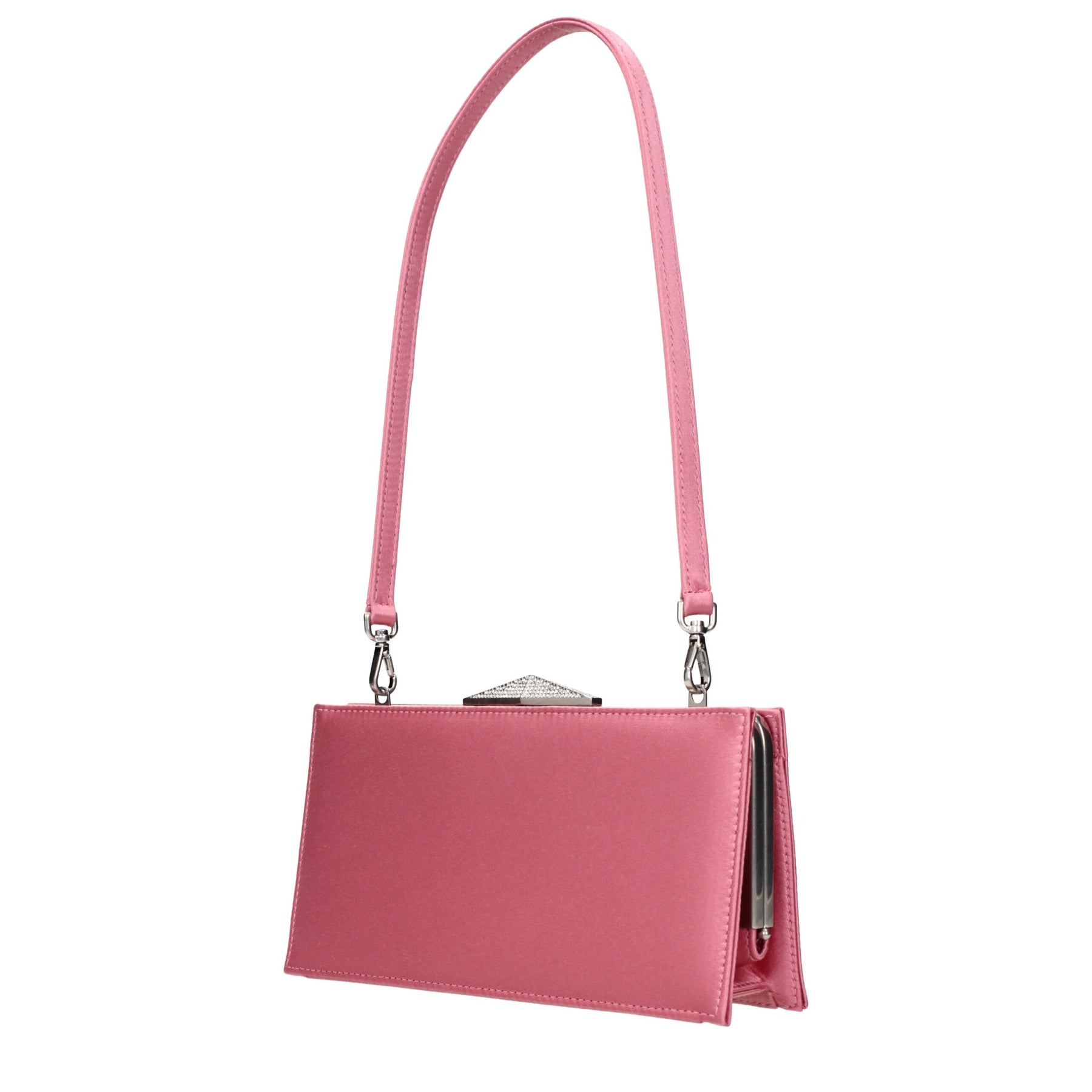 Jimmy Choo Pink Satin Clutch Bag | Regal Royce