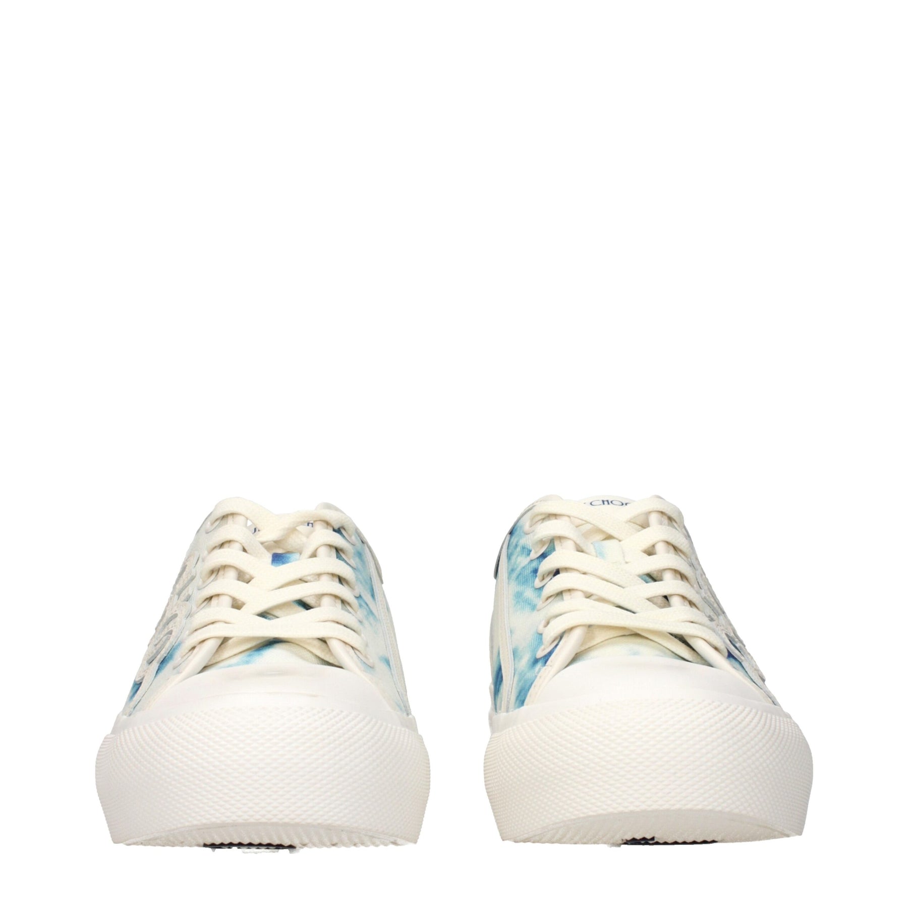 Jimmy Choo Beige Fabric Low Top Sneakers | Regal Royce