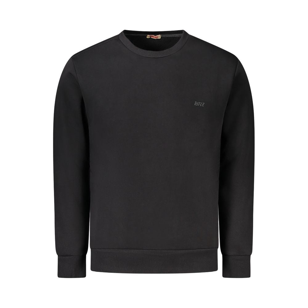 Rifle Black Cotton Men's Sweatshirt | Regal Royce