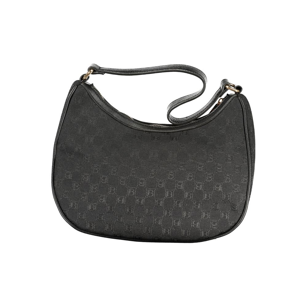 Laura Biagiotti Black Polyester Women Handbag | Regal Royce
