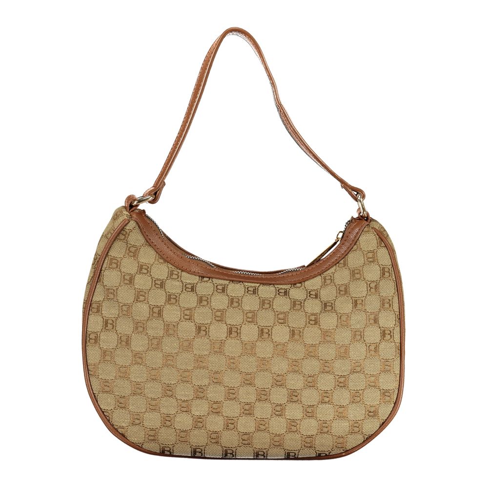 Laura Biagiotti Beige Polyester Women Handbag | Regal Royce