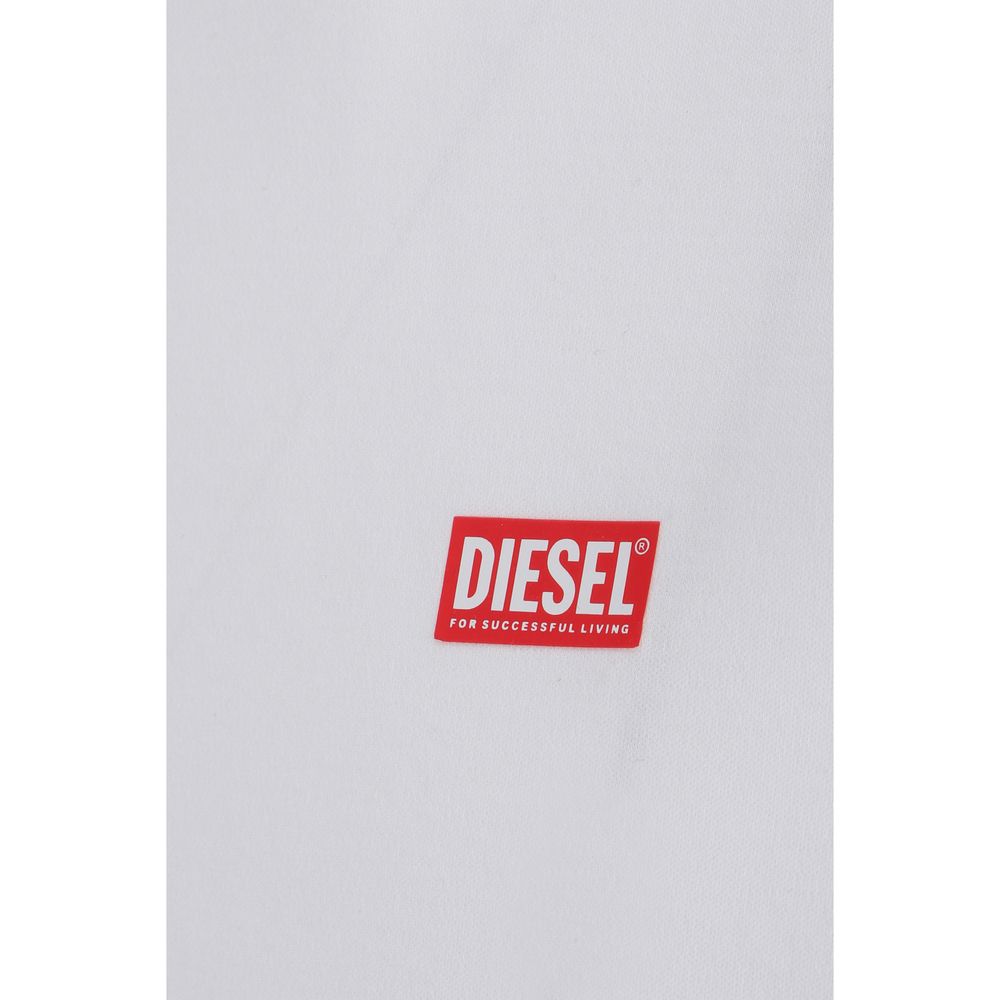 Diesel White Cotton T-Shirt | Regal Royce