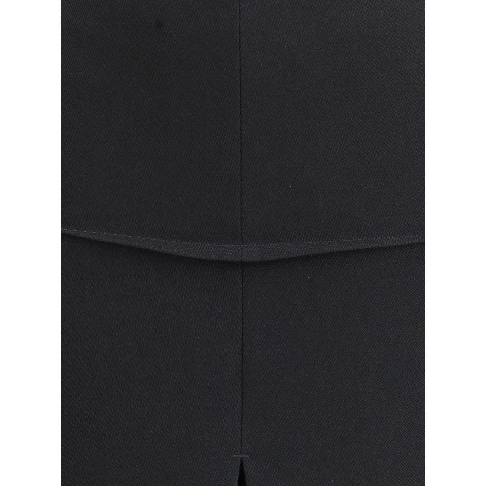 Rick Owens Black Wool Skirt | Regal Royce