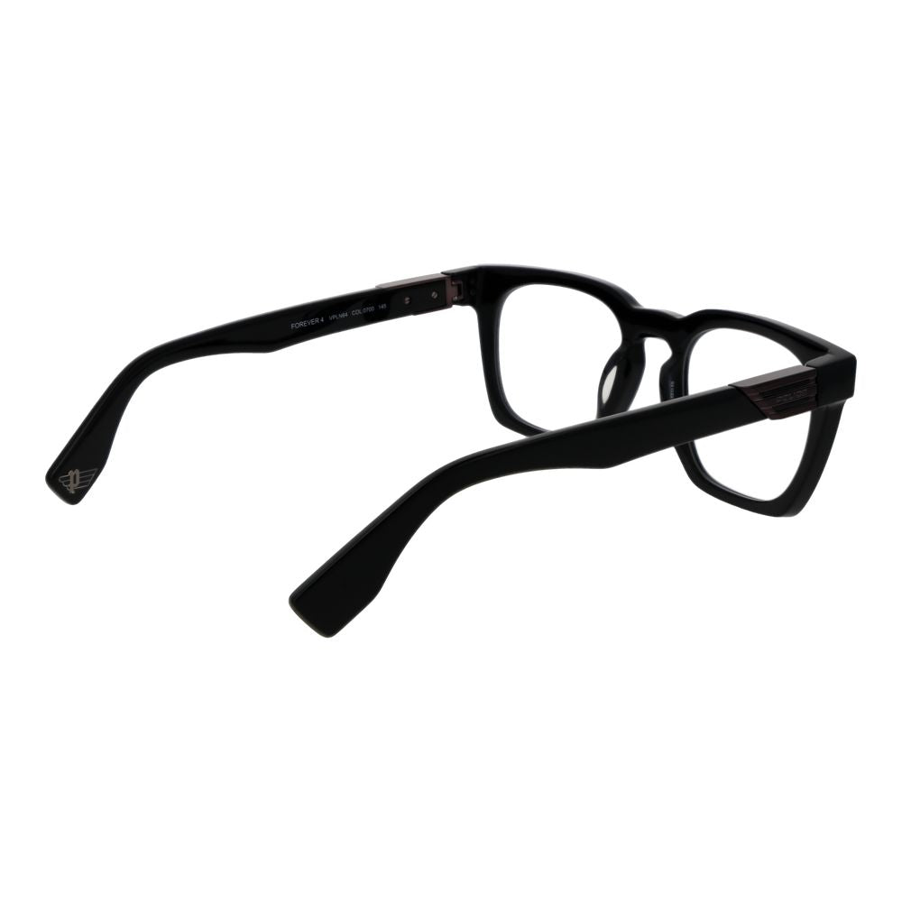 Police Black Cellulose Acetate Glasses (Frames)