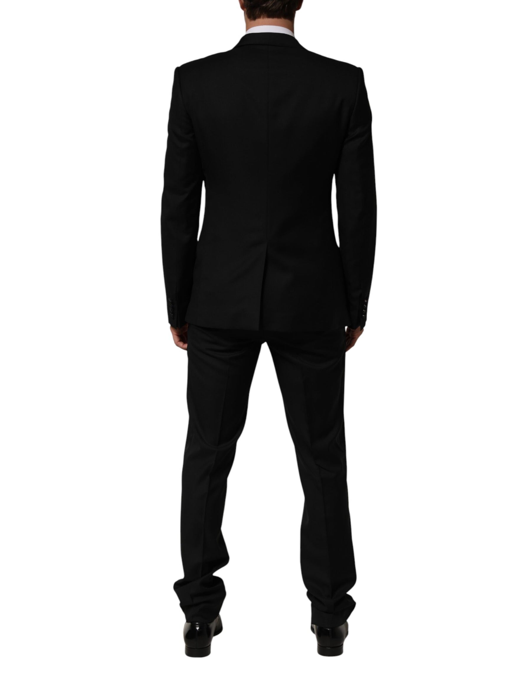 Dolce & Gabbana Black 2 Buttons Jacket Formal 2 Piece Suit | Regal Royce