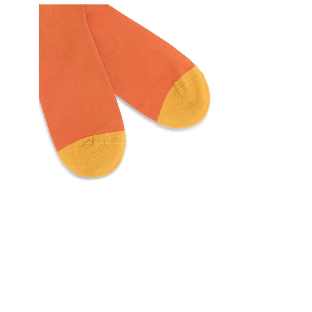 Bonne Maison Orange Cotton Socks | Regal Royce