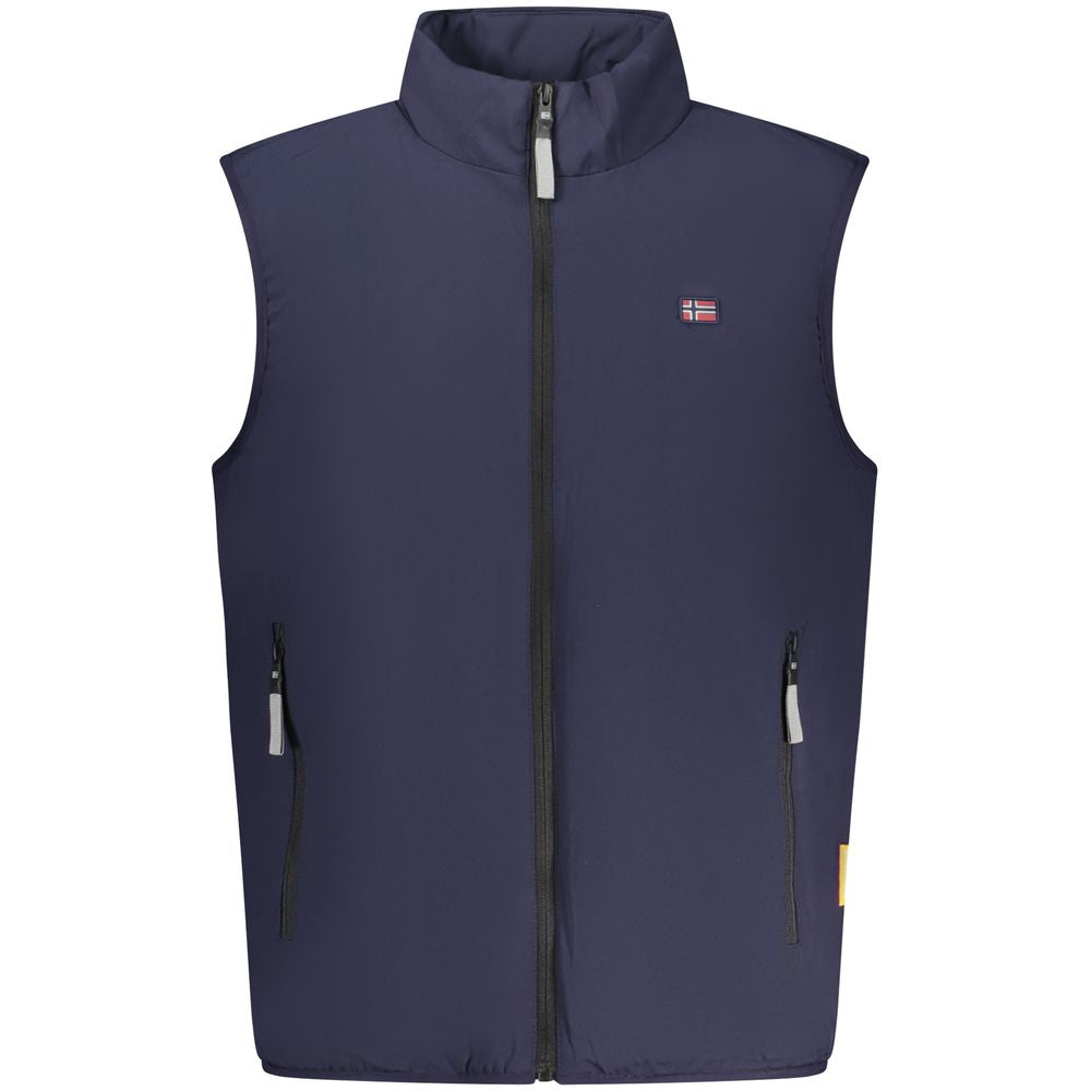 Norway 1963 Blue Polyester Men's Jacket | Regal Royce