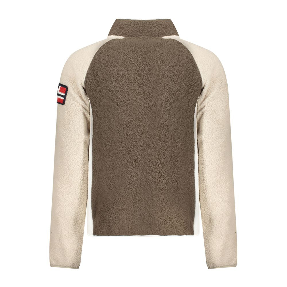 Norway 1963 Marrone Polyester Men Sweatshirt | Regal Royce