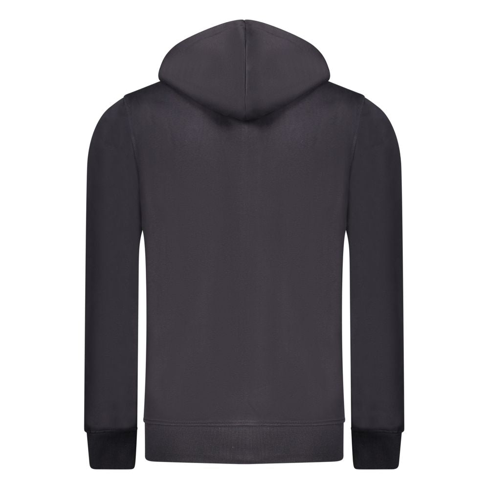Rifle Blue Cotton Men's Hooded Sweatshirt | Regal Royce