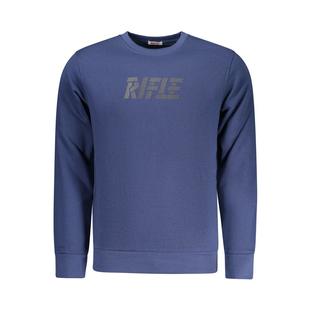 Rifle Blue Cotton Men Sweatshirt | Regal Royce