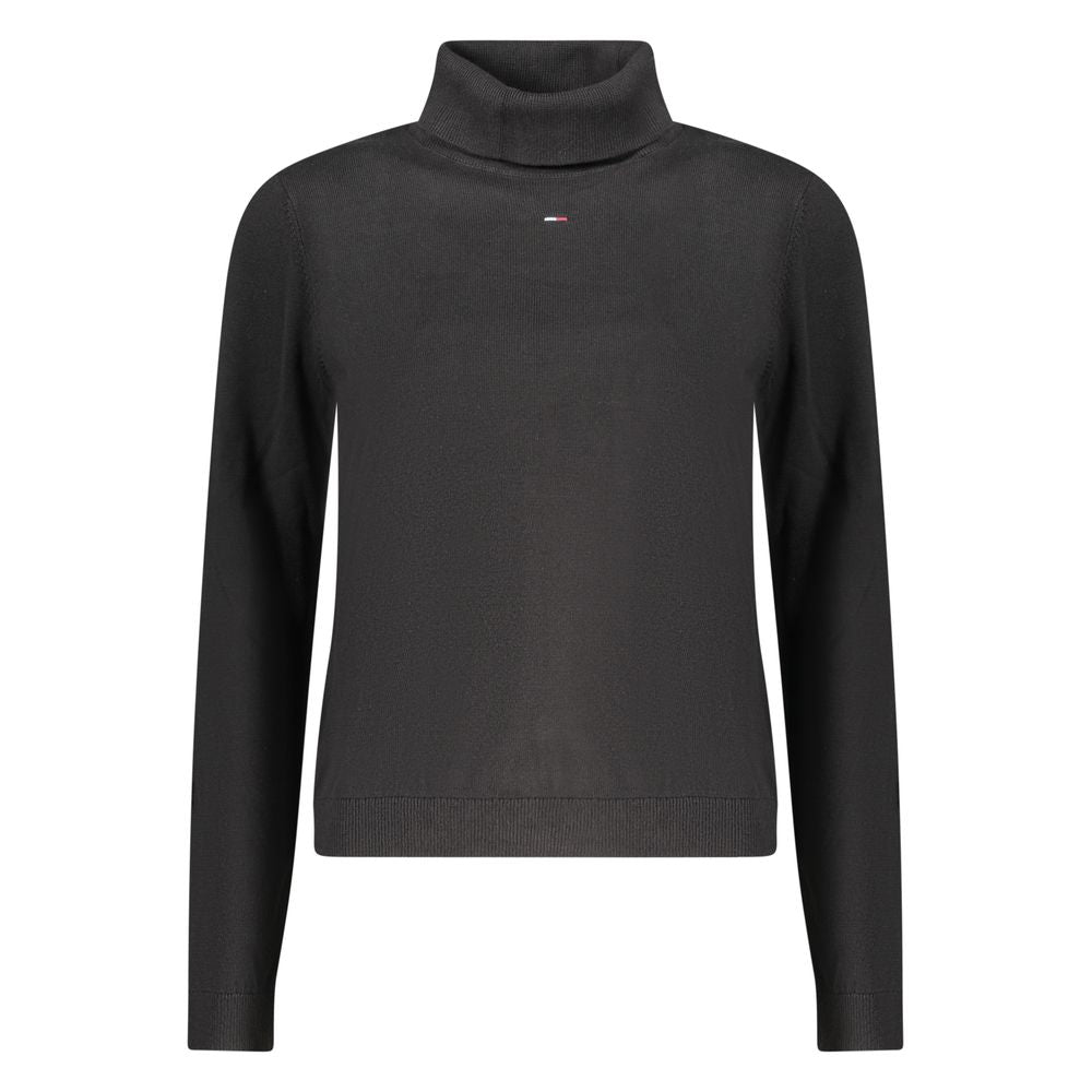 Tommy Hilfiger Black Cotton Women Sweater | Regal Royce