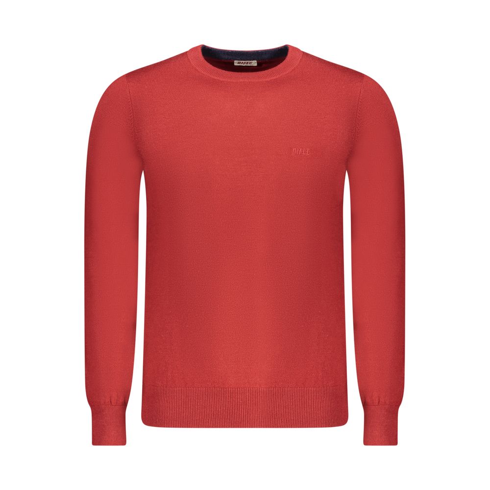 Rifle Red Wool Men Sweater