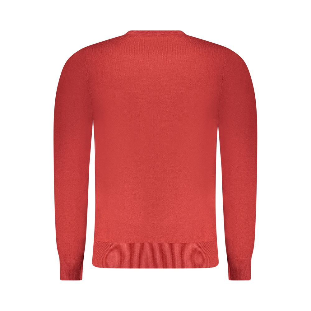 Rifle Red Wool Men Sweater | Regal Royce