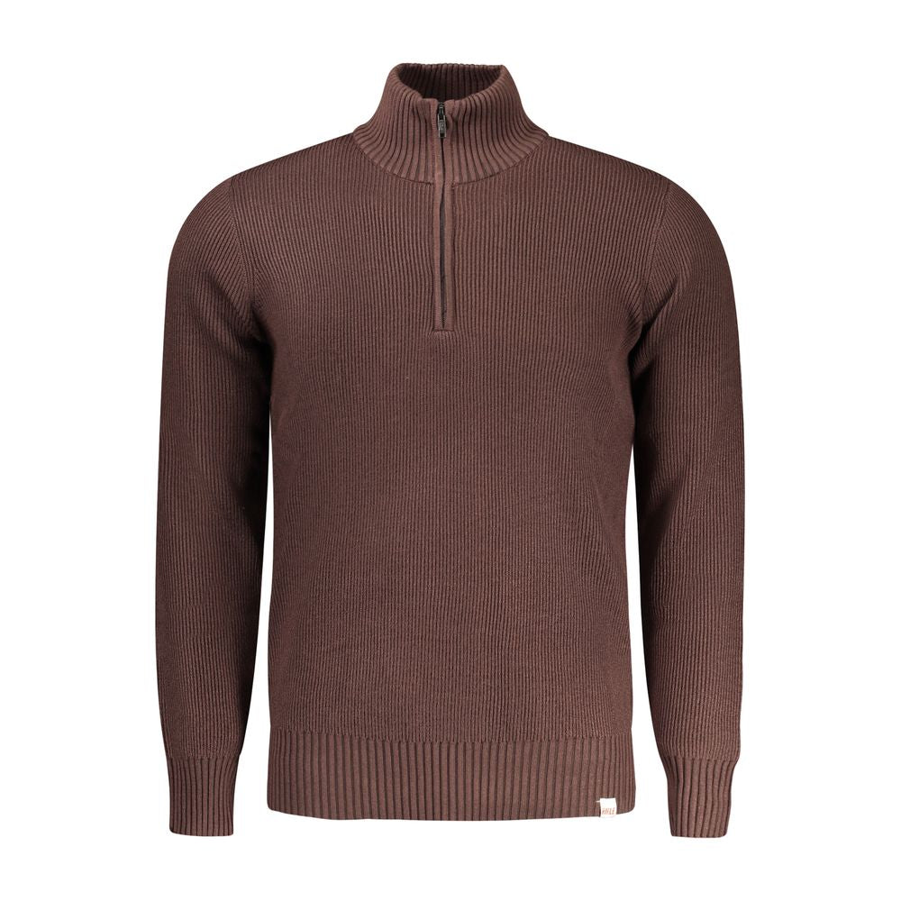 Rifle Marrone Viscosa Men Sweater | Regal Royce
