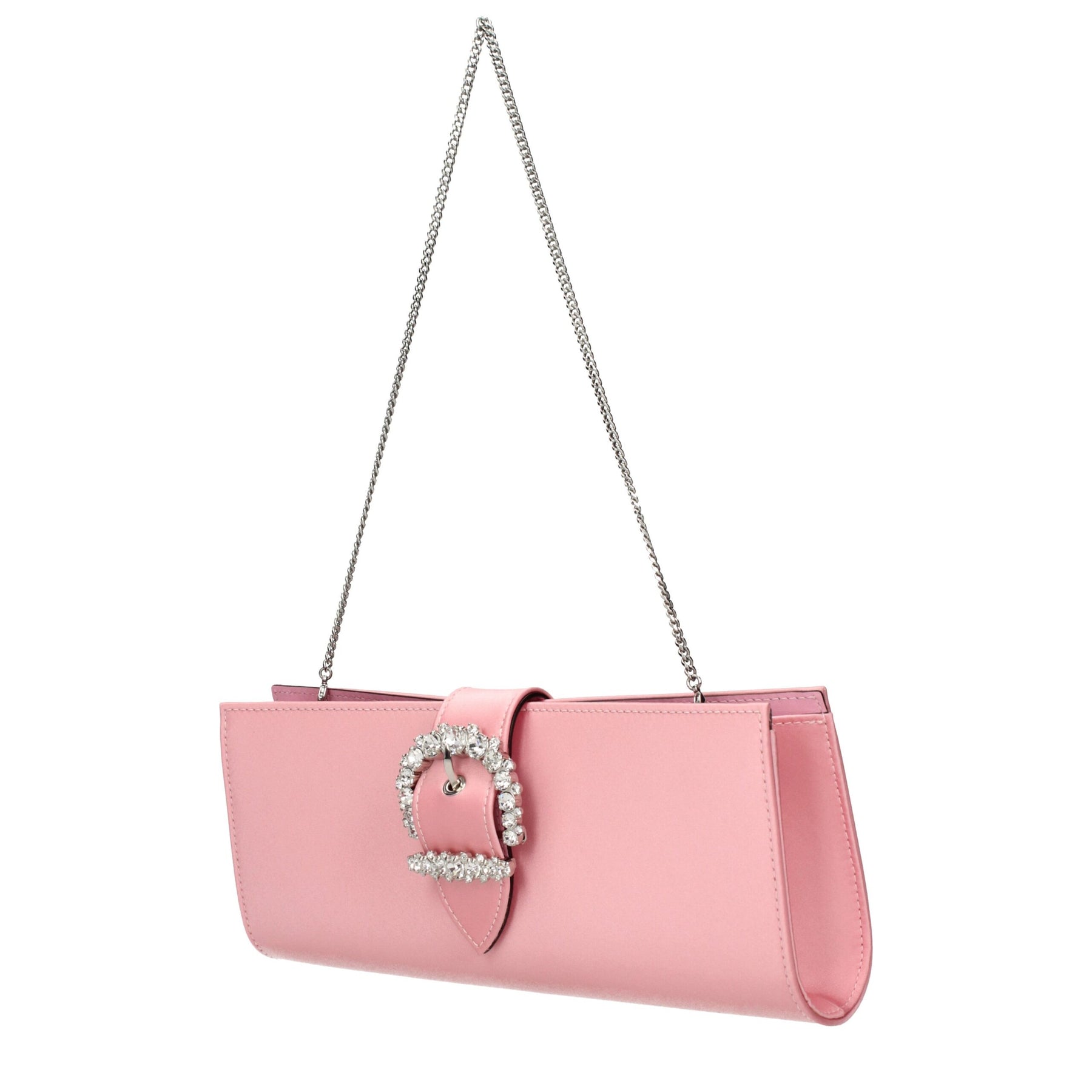 Jimmy Choo Pink Satin Clutch Bag | Regal Royce