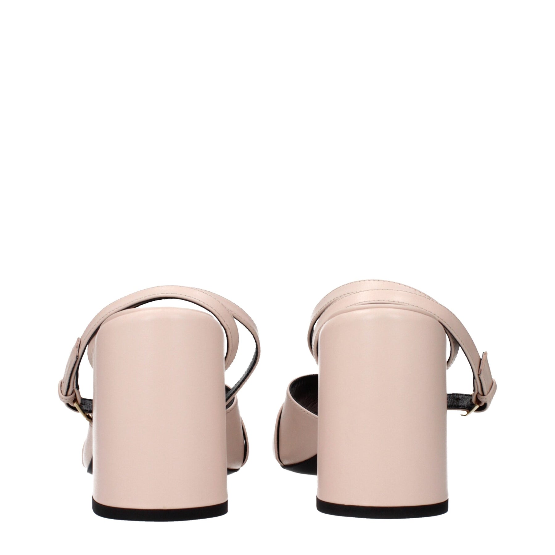 Versace Pink Leather Platform Sandals | Regal Royce