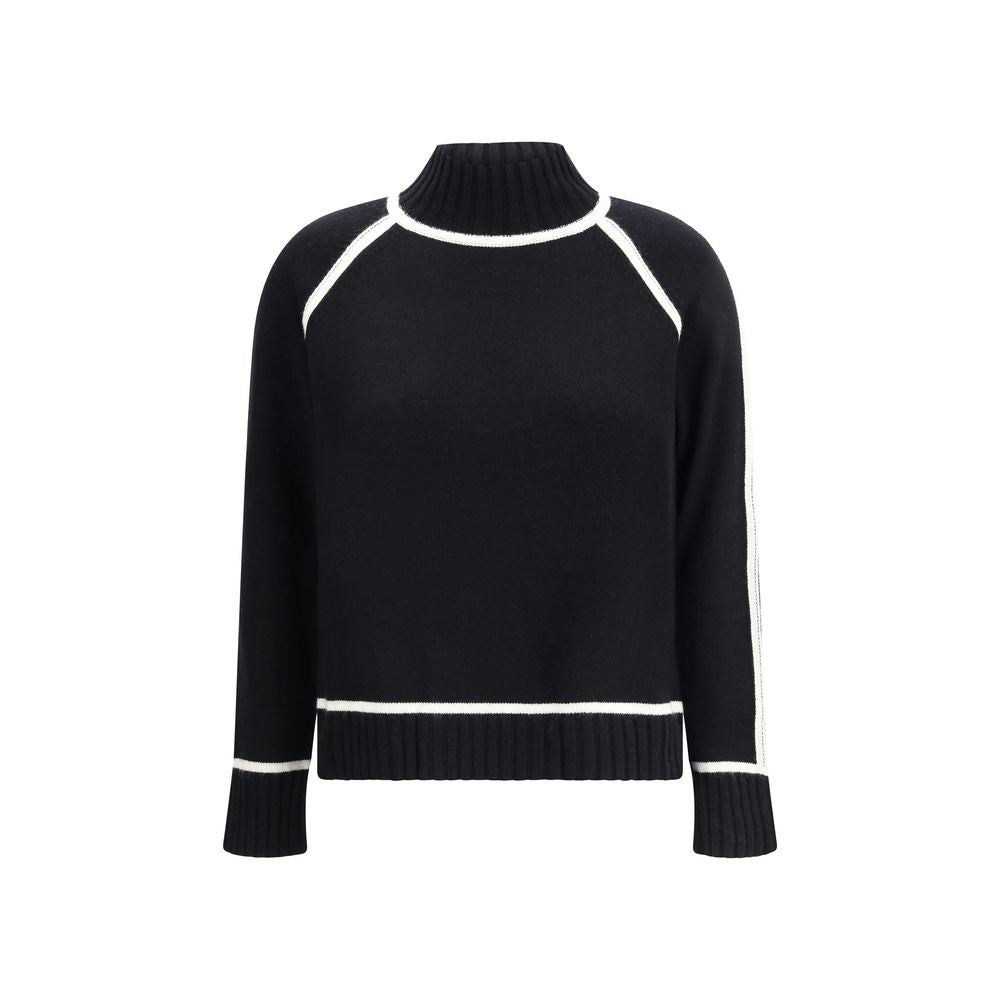 Max Mara Black Wool Turtleneck | Regal Royce