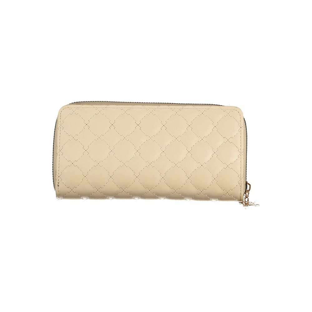 Laura Biagiotti Beige Polyethylene Women Wallet | Regal Royce