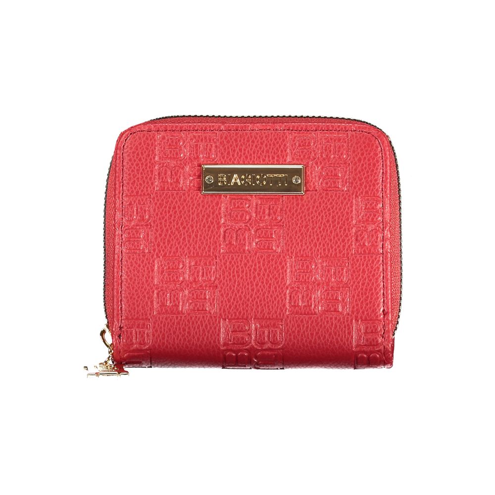 Laura Biagiotti Red Polyethylene Women Wallet | Regal Royce