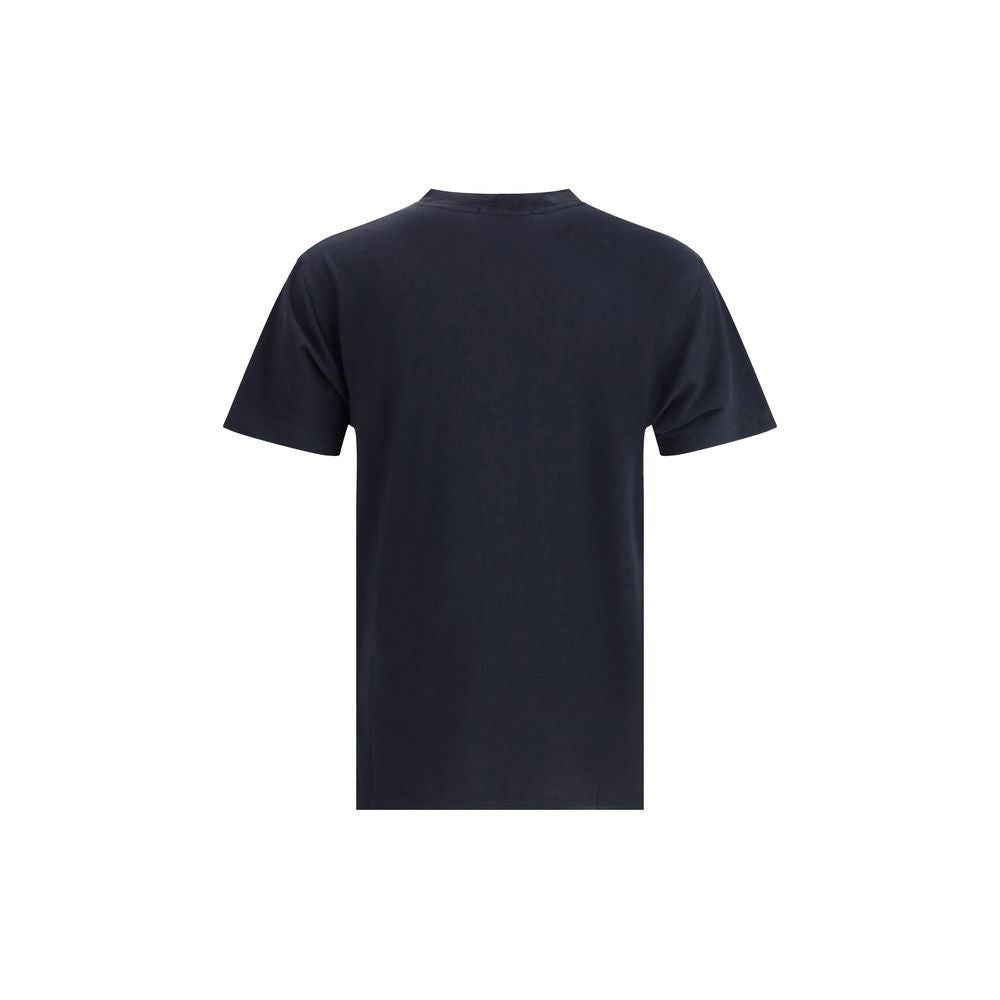 Stone Island Blue Cotton T-Shirt